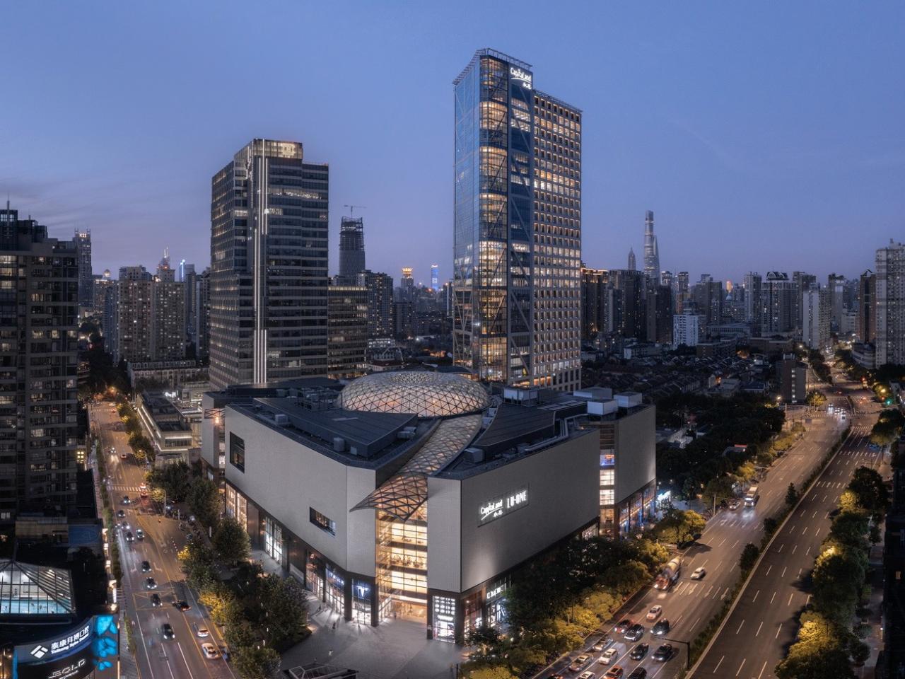 BIM建筑|在上海市中心营造“垂直城市绿洲”:LuOne凯德晶萃广场 / 萨夫迪建筑事务所 BIM建筑|在上海市中心营造“垂直城市绿洲”:LuOne凯德晶萃广场 / 萨夫迪建筑事务所