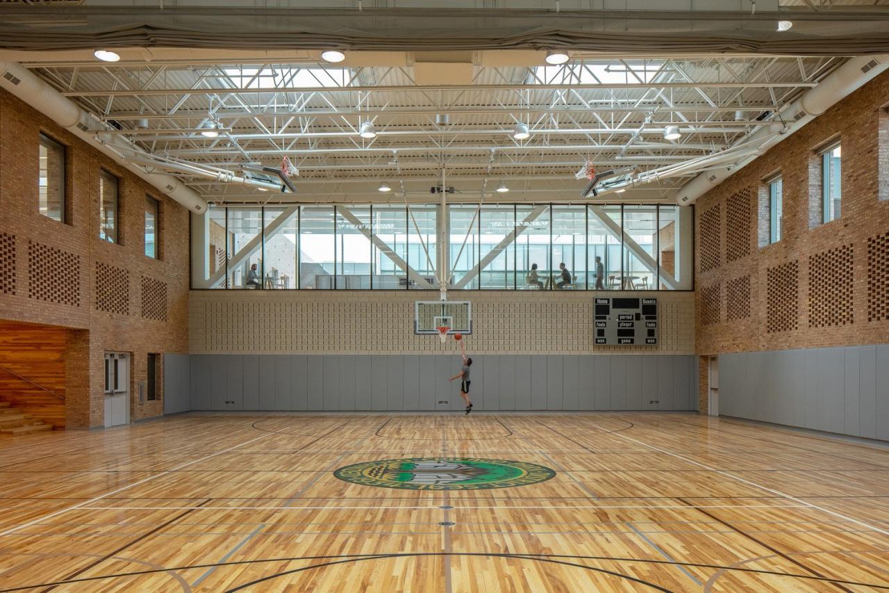 BIM建筑|芝加哥公园区总部和体育馆 / John Ronan Architects BIM建筑|芝加哥公园区总部和体育馆 / John Ronan Architects