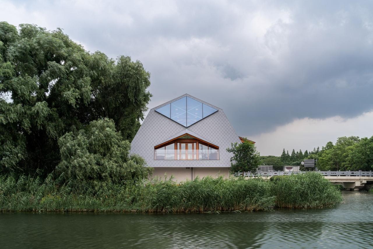 BIM建筑|上海长宁环城生态公园带市民服务驿站 / 致正建筑工作室 + 冶是建筑 BIM建筑|上海长宁环城生态公园带市民服务驿站 / 致正建筑工作室 + 冶是建筑