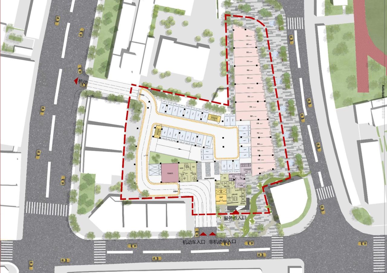 BIM建筑|洪梅镇中心区停车楼:小镇“边角地”的重生 / 森磊国际 BIM建筑|洪梅镇中心区停车楼:小镇“边角地”的重生 / 森磊国际