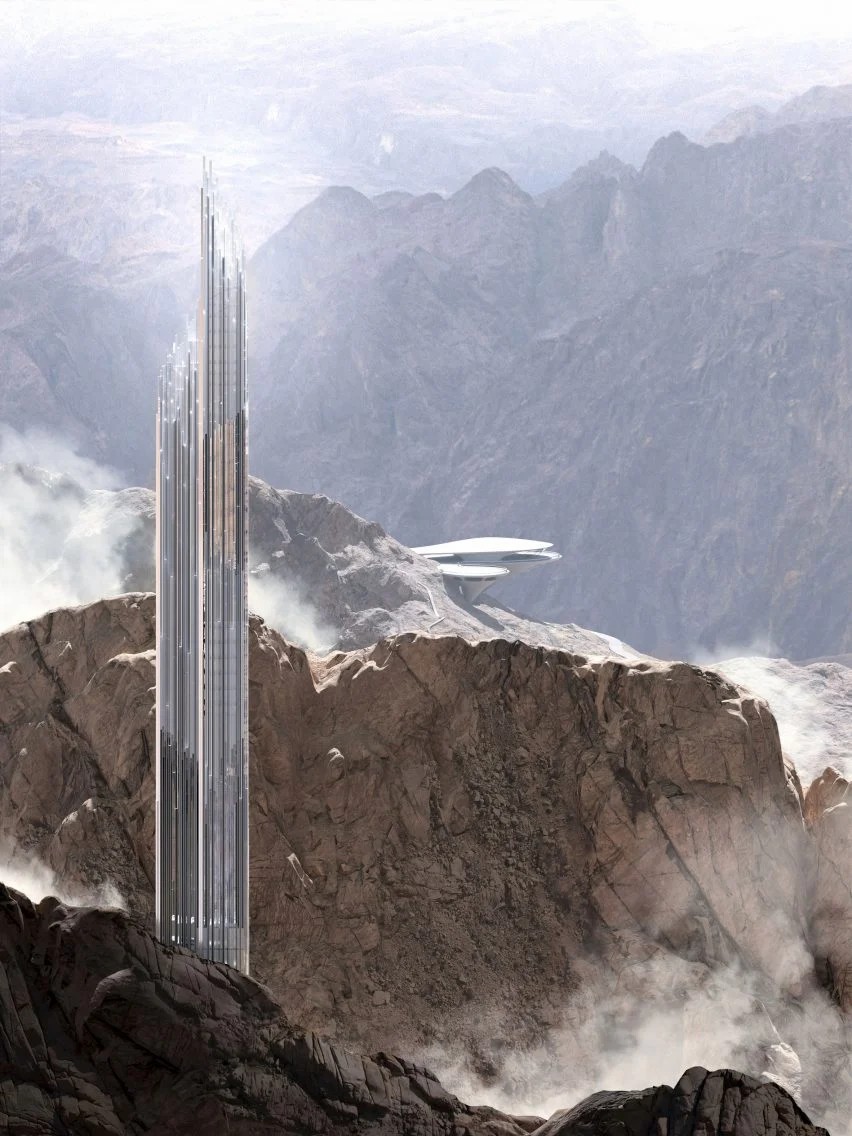 BIM建筑|沙特Neom滑雪胜地发布扎哈工作室的水晶超高层 BIM建筑|沙特Neom滑雪胜地发布扎哈工作室的水晶超高层