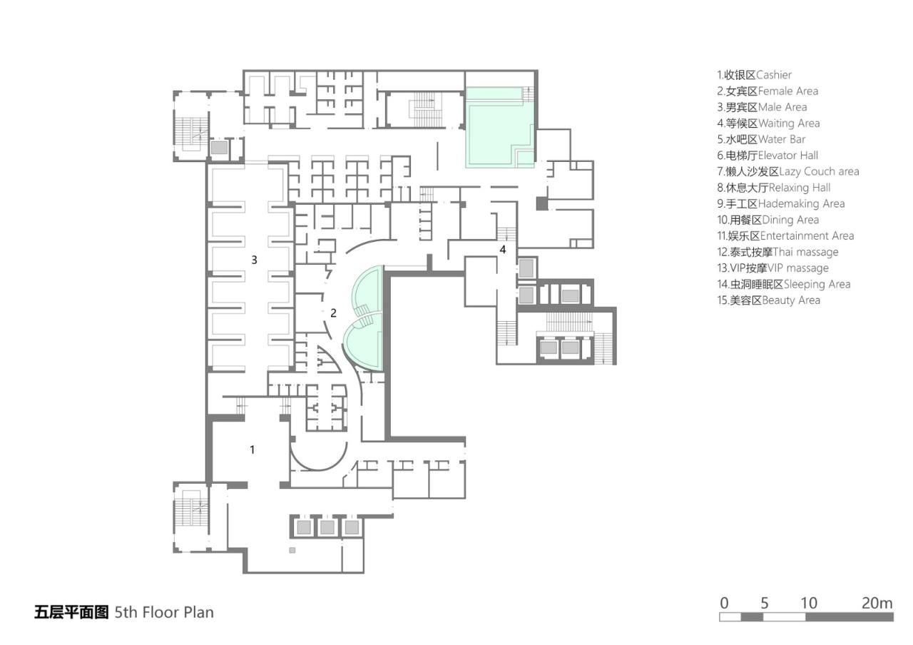 BIM建筑|深圳熹汤水疗中心 / 物柔研究所 BIM建筑|深圳熹汤水疗中心 / 物柔研究所