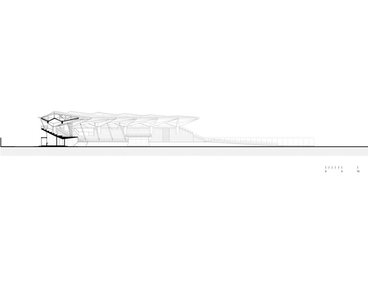BIM建筑|Manuel Vargas Iziquierdo 棒球场与体育中心 / Bernardo Quinzaños + CCA Centro de Colaboración Arquitectónica BIM建筑|Manuel Vargas Iziquierdo 棒球场与体育中心 / Bernardo Quinzaños + CCA Centro de Colaboración Arquitectónica