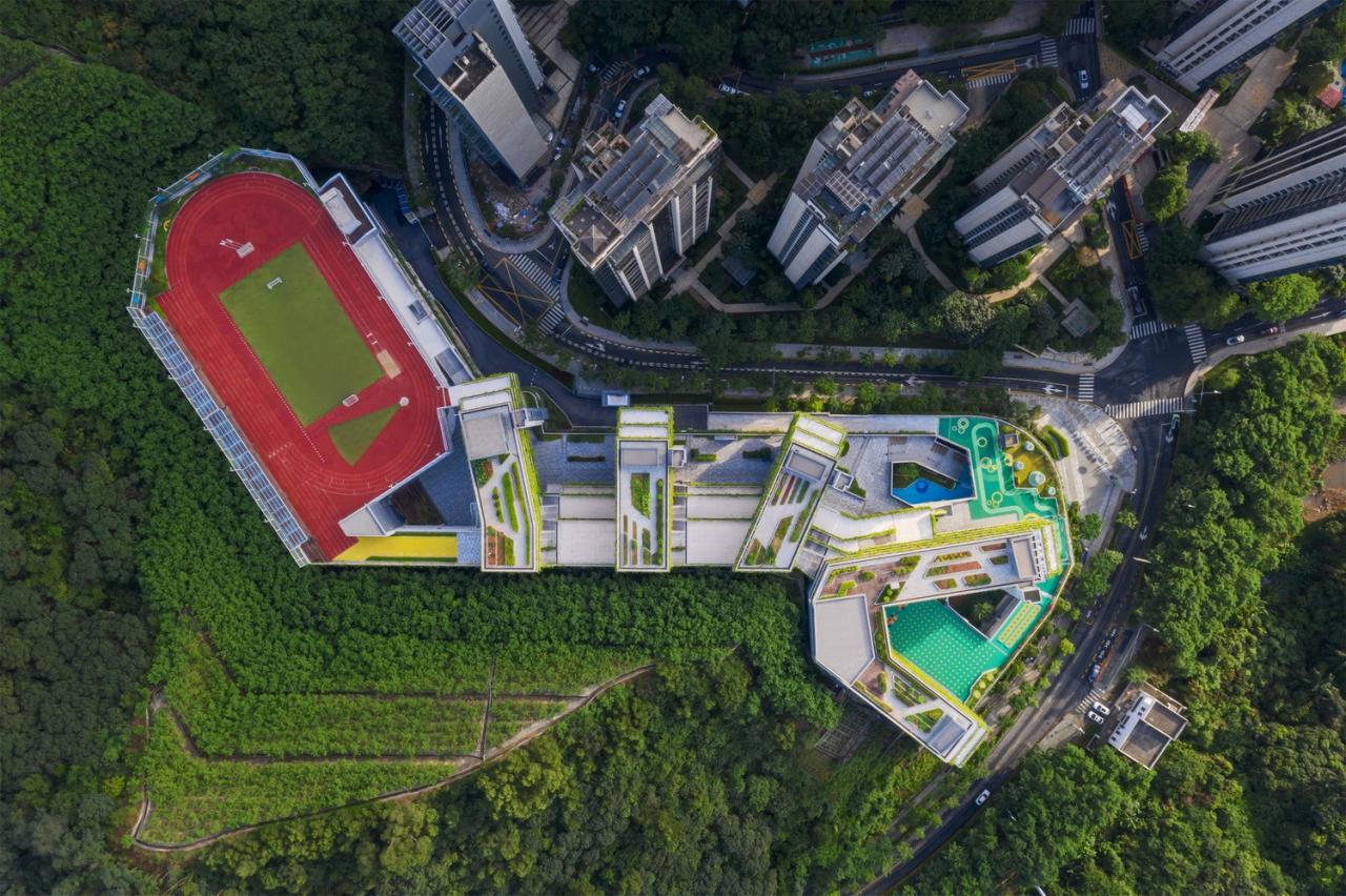BIM建筑|“上山”校园:深圳福田实验教育集团侨香学校·北校区 / 申都设计 BIM建筑|“上山”校园:深圳福田实验教育集团侨香学校·北校区 / 申都设计