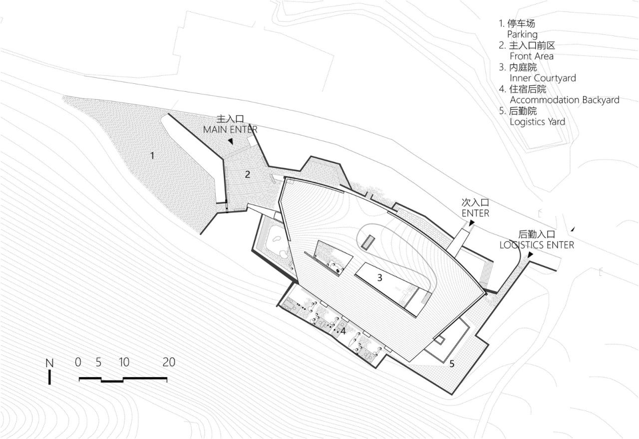 BIM建筑|唐家河自然教育中心 / 合造社建筑设计 BIM建筑|唐家河自然教育中心 / 合造社建筑设计