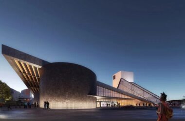 BIM建筑|PAU扩建贝聿铭的摇滚名人堂-BIM建筑网