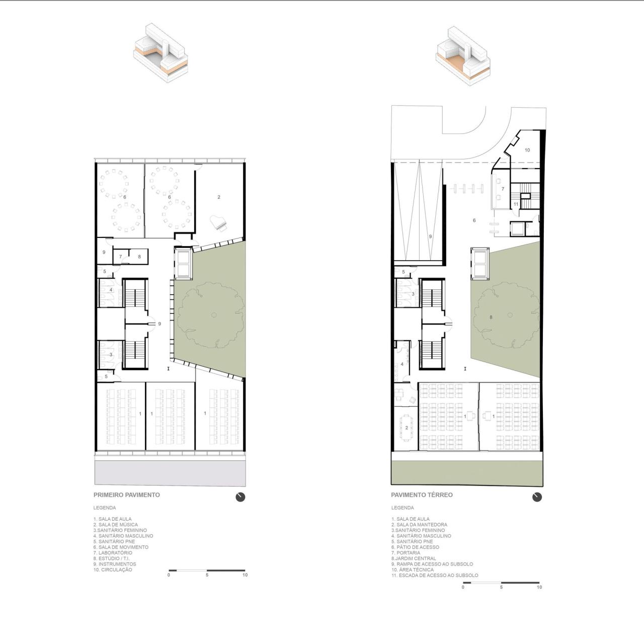 BIM建筑|鲁道夫斯坦纳大学 / Biselli Katchborian Arquitetos BIM建筑|鲁道夫斯坦纳大学 / Biselli Katchborian Arquitetos