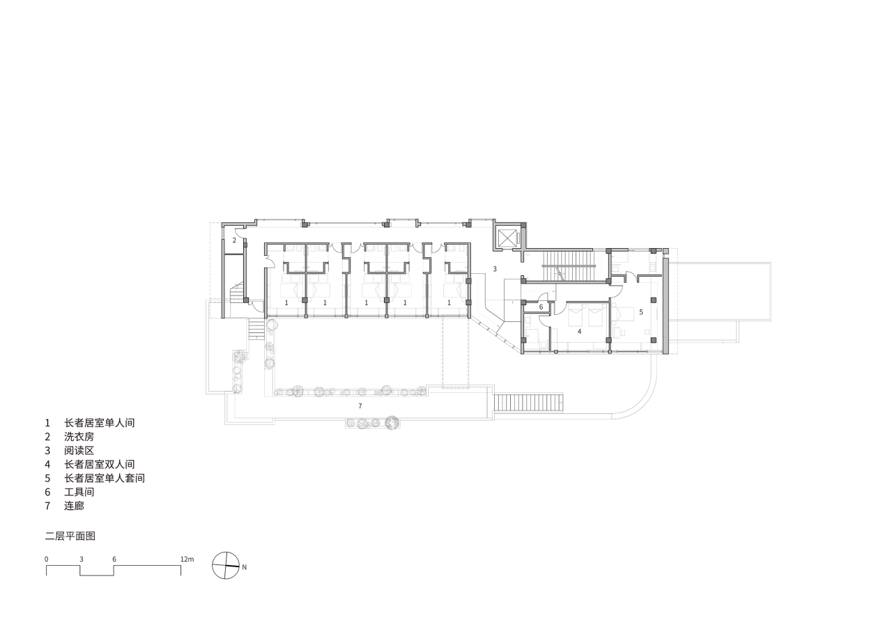 BIM建筑|孤岛浮舟:舟山柴山岛托老所 / 孟凡浩-line+建筑事务所 BIM建筑|孤岛浮舟:舟山柴山岛托老所 / 孟凡浩-line+建筑事务所