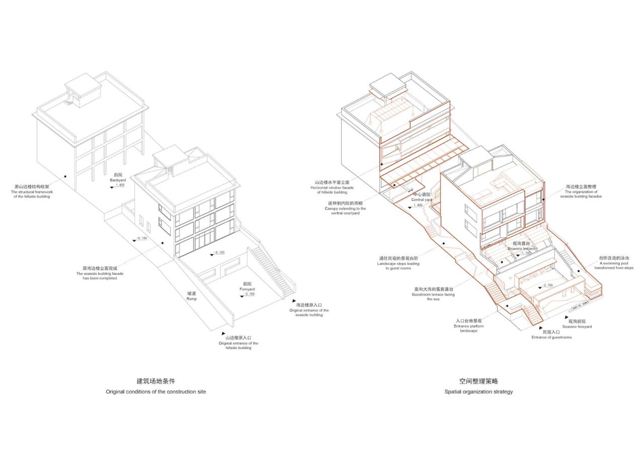 BIM建筑|舟山海街11号民宿二期 / MAT超级建筑 BIM建筑|舟山海街11号民宿二期 / MAT超级建筑