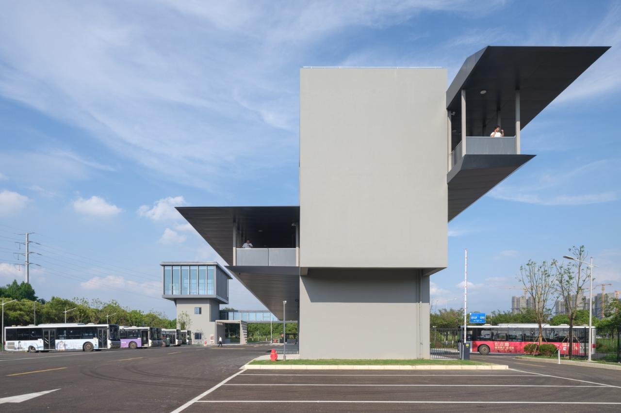 BIM建筑|昆山杜克大学公交首末站 / 阿科米星建筑设计事务所 BIM建筑|昆山杜克大学公交首末站 / 阿科米星建筑设计事务所