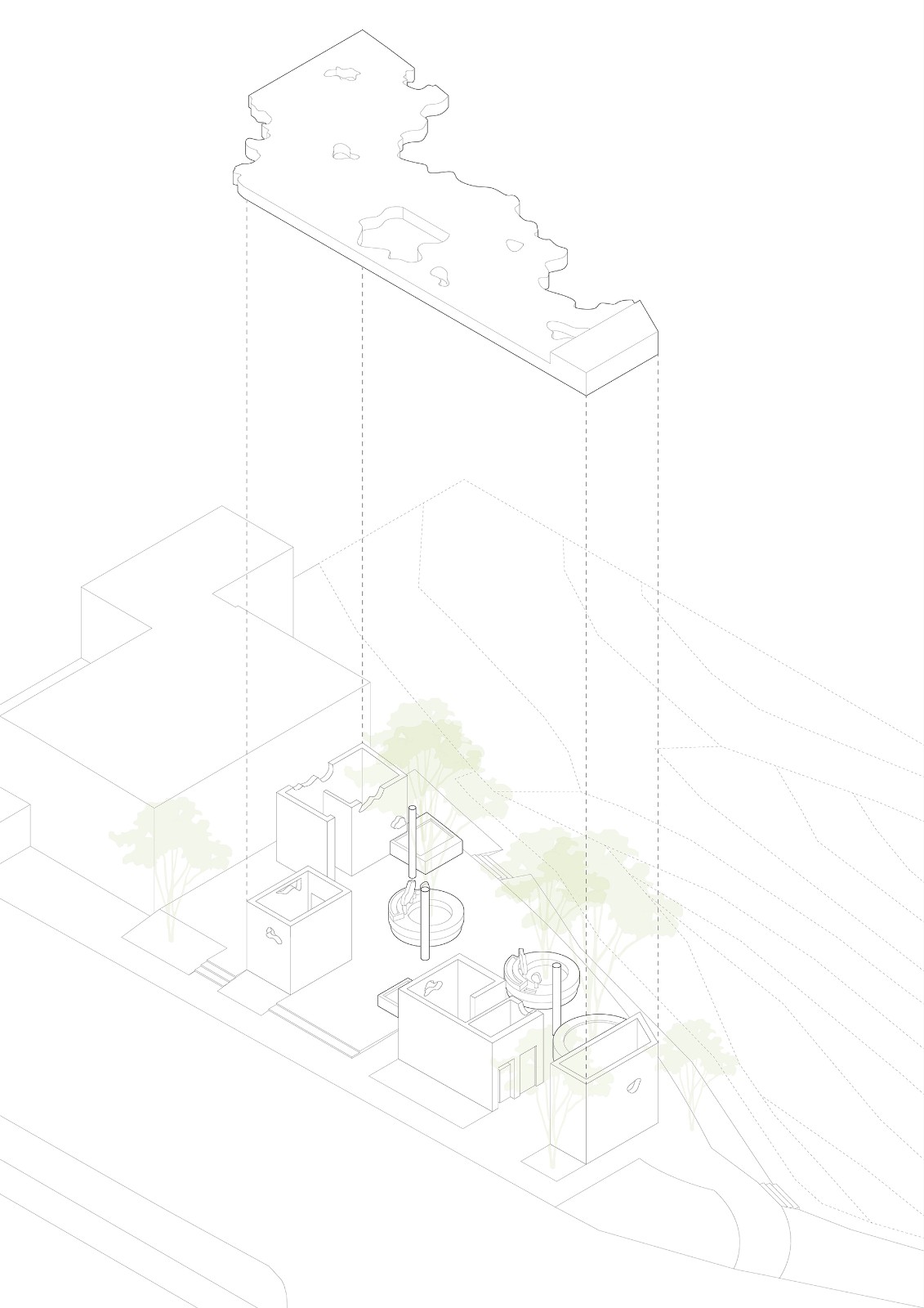 BIM建筑|绯影.驿站:石芽岭公园配套 / Studio 10 BIM建筑|绯影.驿站:石芽岭公园配套 / Studio 10