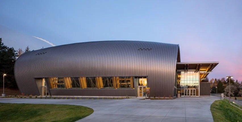 BIM建筑|奥普西建筑工作室为爱达荷州设计木材体育场 BIM建筑|奥普西建筑工作室为爱达荷州设计木材体育场