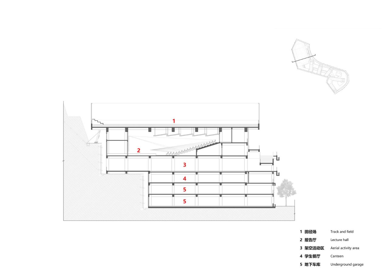 BIM建筑|“上山”校园:深圳福田实验教育集团侨香学校·北校区 / 申都设计 BIM建筑|“上山”校园:深圳福田实验教育集团侨香学校·北校区 / 申都设计