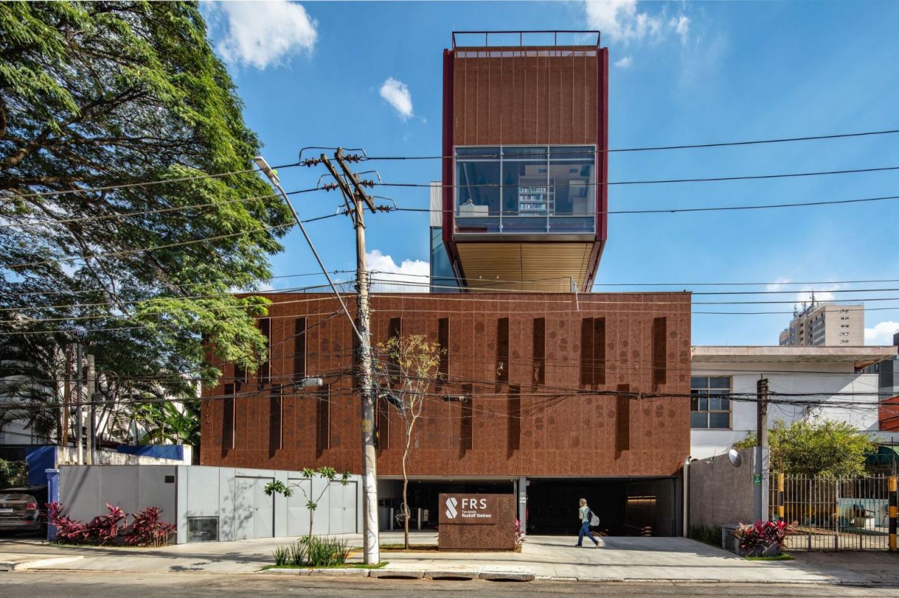 BIM建筑|鲁道夫斯坦纳大学 / Biselli Katchborian Arquitetos BIM建筑|鲁道夫斯坦纳大学 / Biselli Katchborian Arquitetos