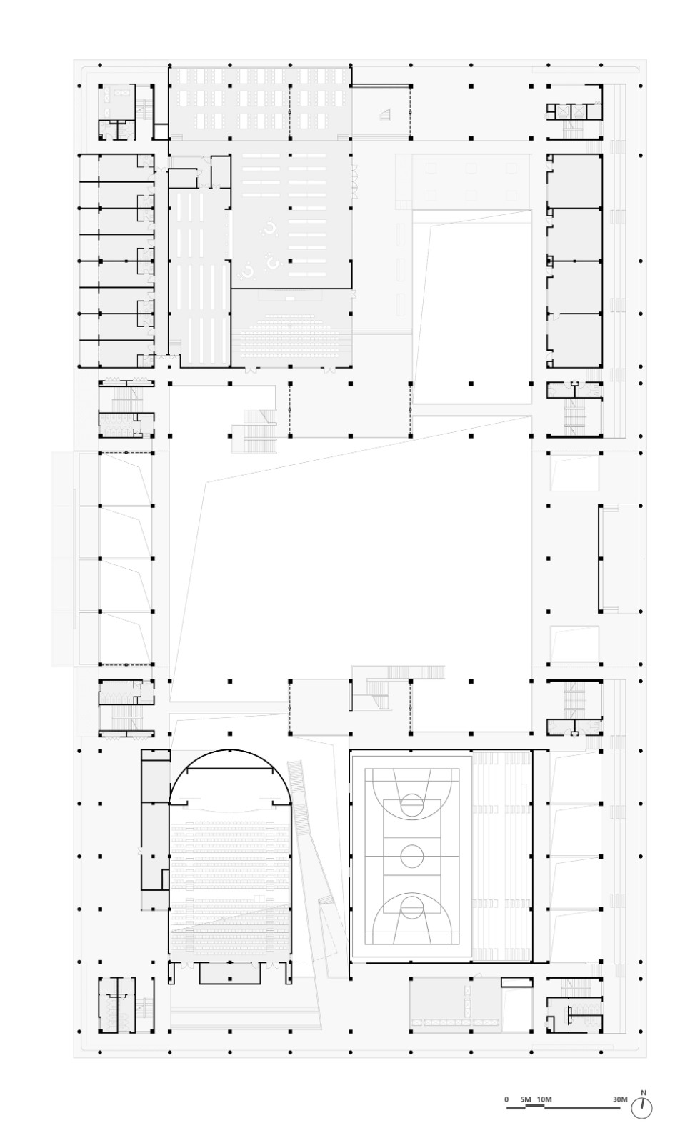 BIM建筑|仙林学校 / 雁飞建筑事务所 BIM建筑|仙林学校 / 雁飞建筑事务所