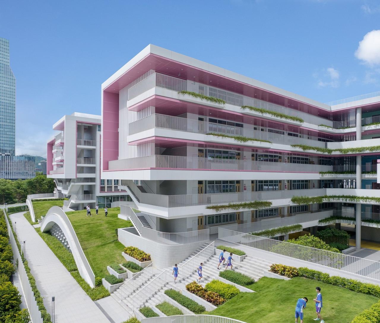 BIM建筑|深圳高级中学(集团)北校区新园 / CAPOL BIM建筑|深圳高级中学(集团)北校区新园 / CAPOL
