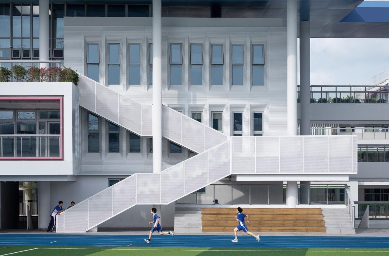 BIM建筑|深圳高级中学(集团)北校区新园 / CAPOL BIM建筑|深圳高级中学(集团)北校区新园 / CAPOL
