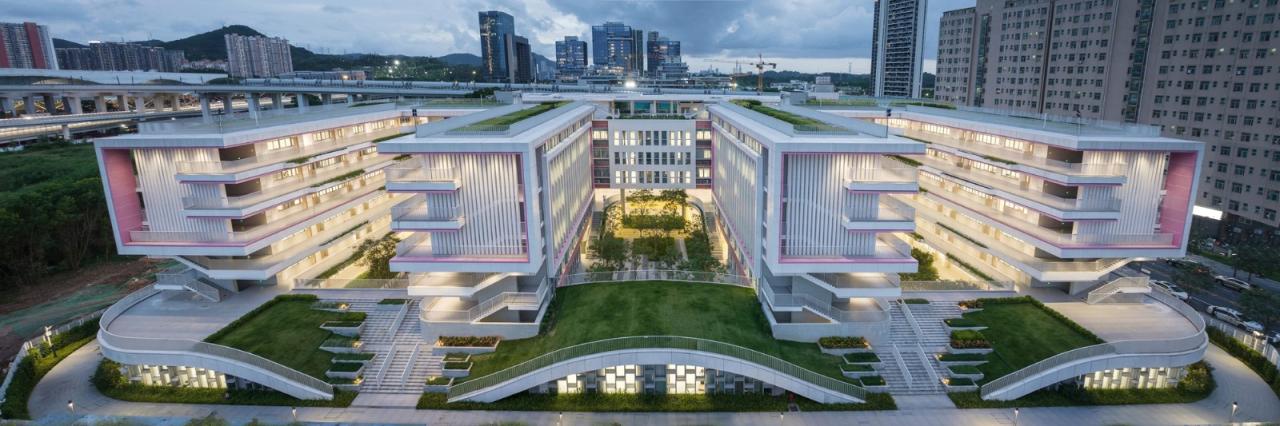 BIM建筑|深圳高级中学(集团)北校区新园 / CAPOL BIM建筑|深圳高级中学(集团)北校区新园 / CAPOL