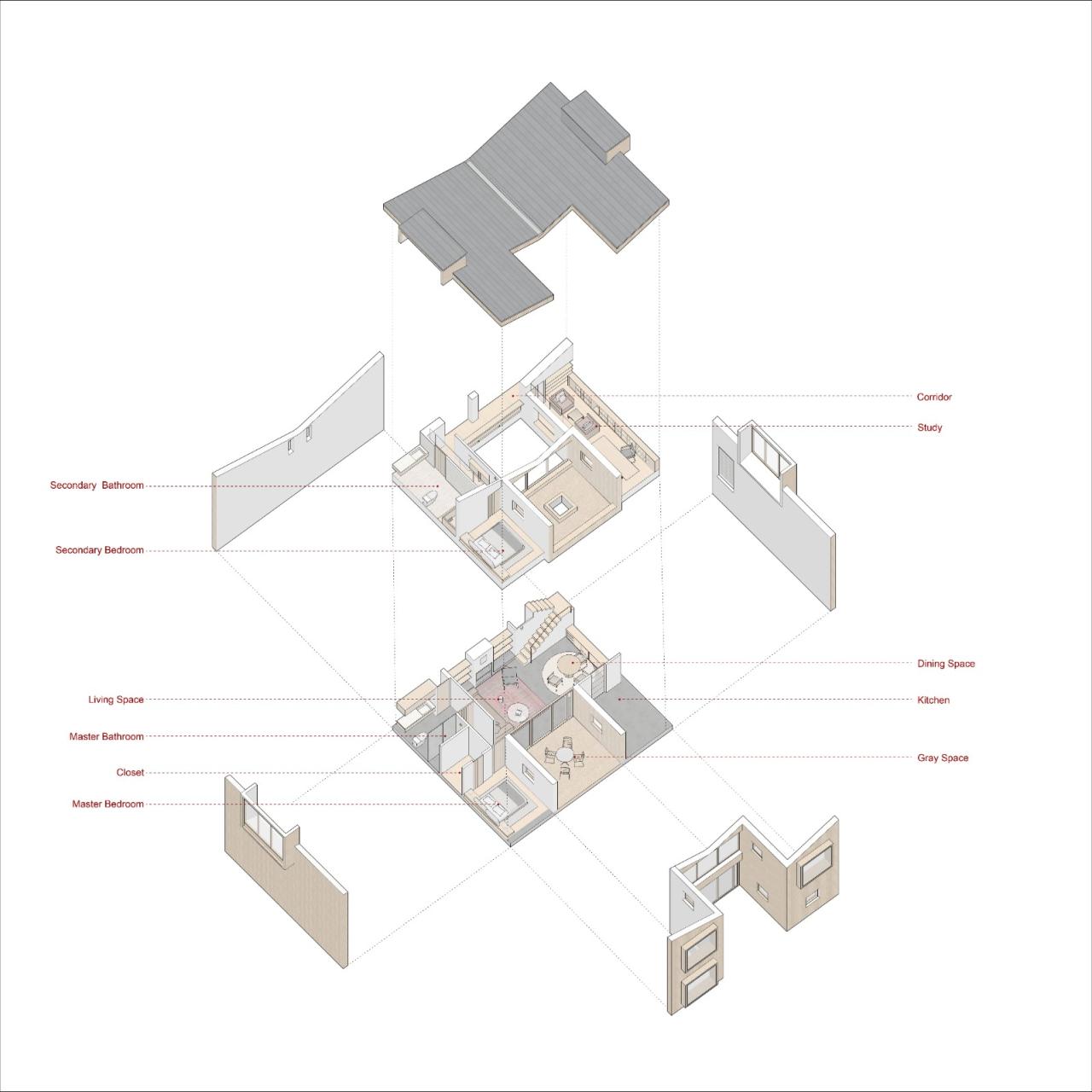 BIM建筑|母亲住宅 / CPLUS BIM建筑|母亲住宅 / CPLUS