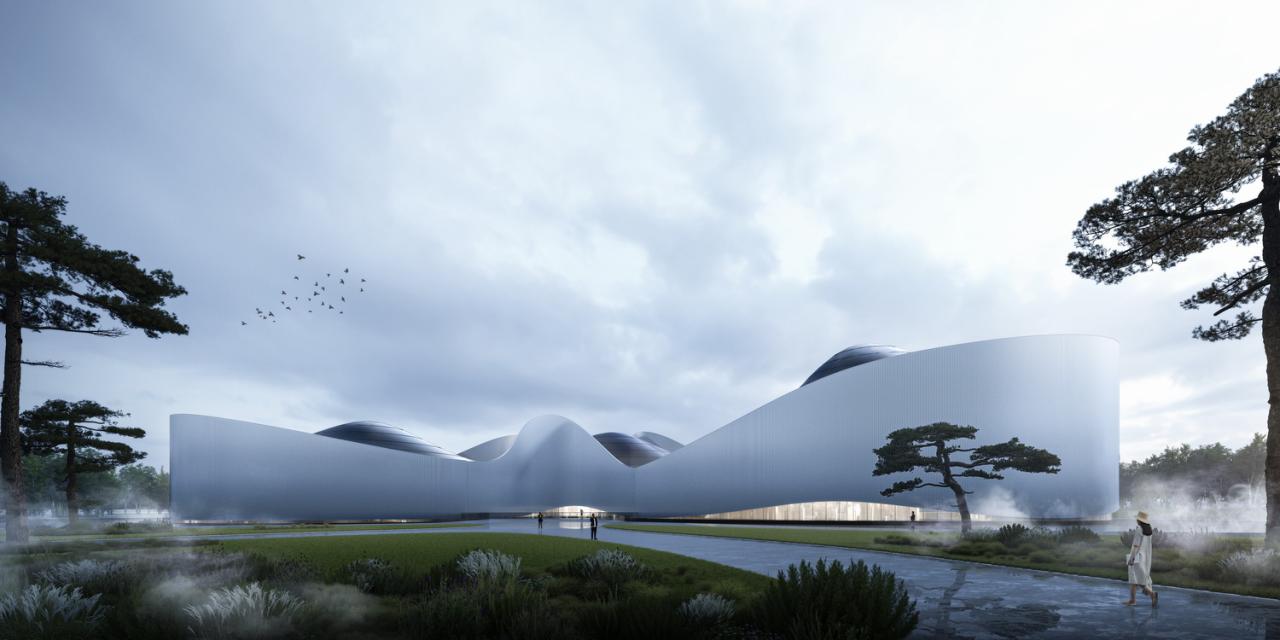 BIM建筑|徽文化艺术交流中心方案设计 / UJ 李思远新作 BIM建筑|徽文化艺术交流中心方案设计 / UJ 李思远新作
