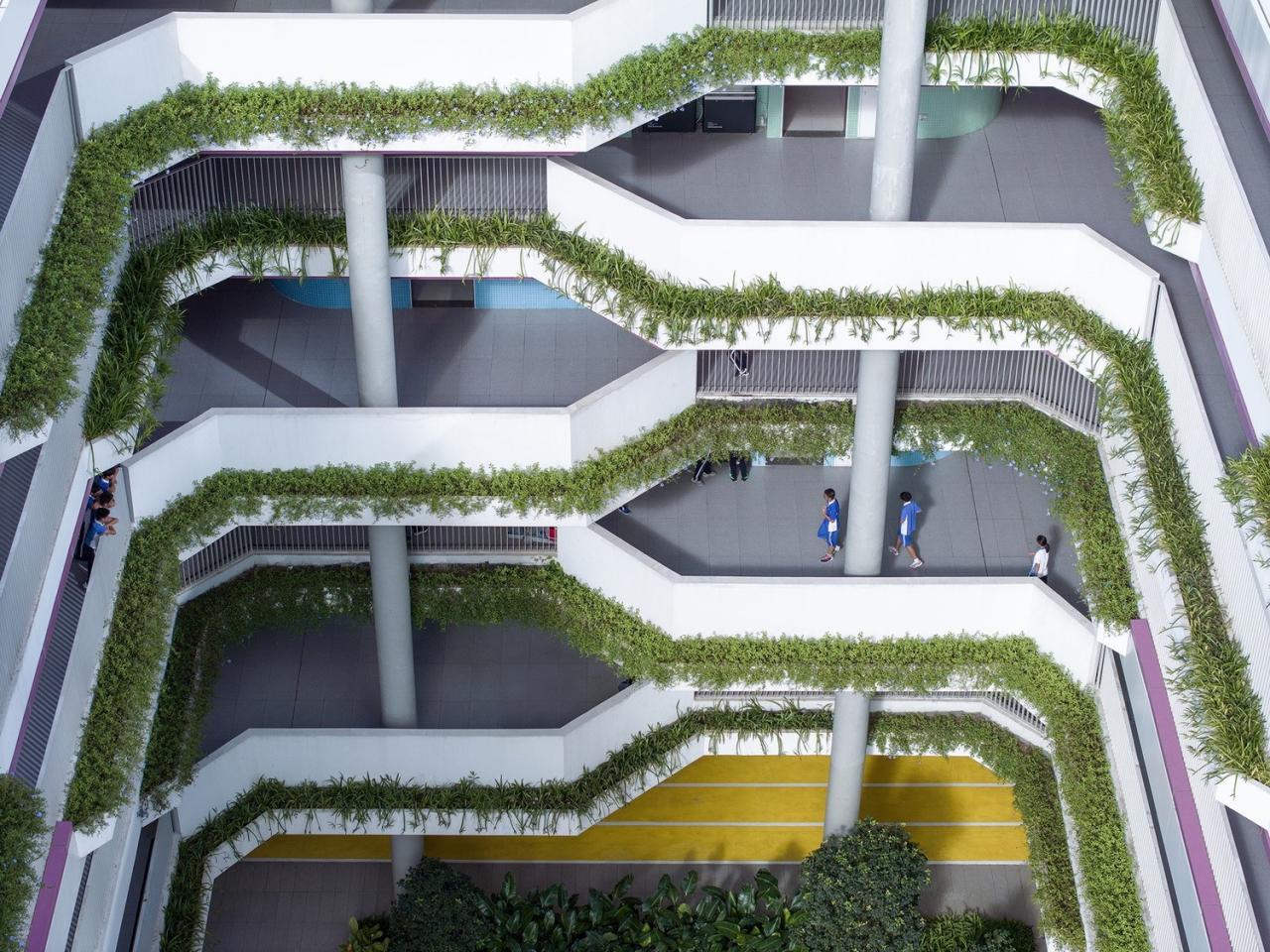 BIM建筑|深圳高级中学(集团)北校区新园 / CAPOL BIM建筑|深圳高级中学(集团)北校区新园 / CAPOL