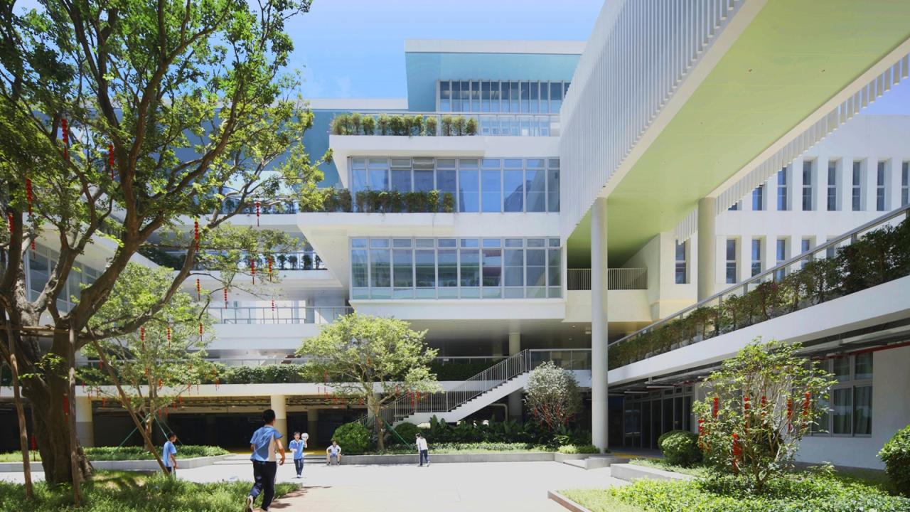 BIM建筑|深圳高级中学(集团)北校区新园 / CAPOL BIM建筑|深圳高级中学(集团)北校区新园 / CAPOL