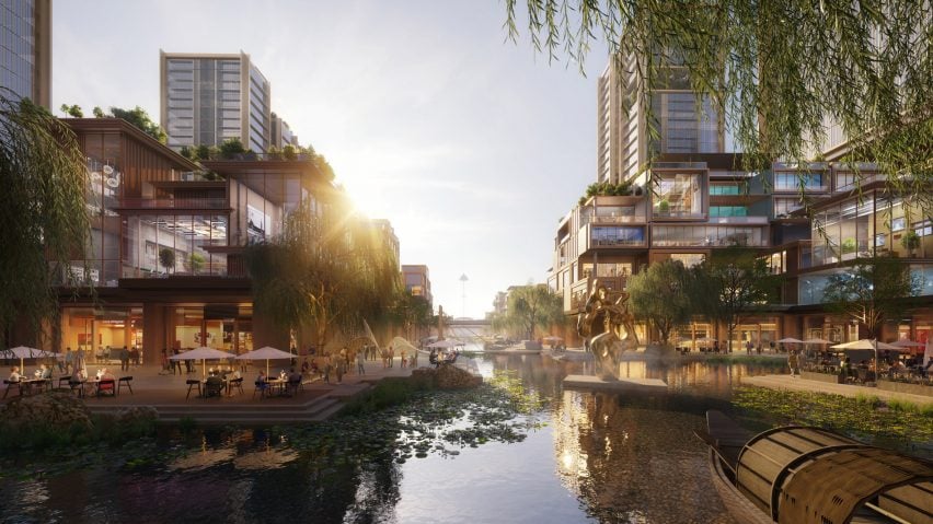 BIM建筑|福斯特推出杭州中心区“多叶脊柱”规划 BIM建筑|福斯特推出杭州中心区“多叶脊柱”规划