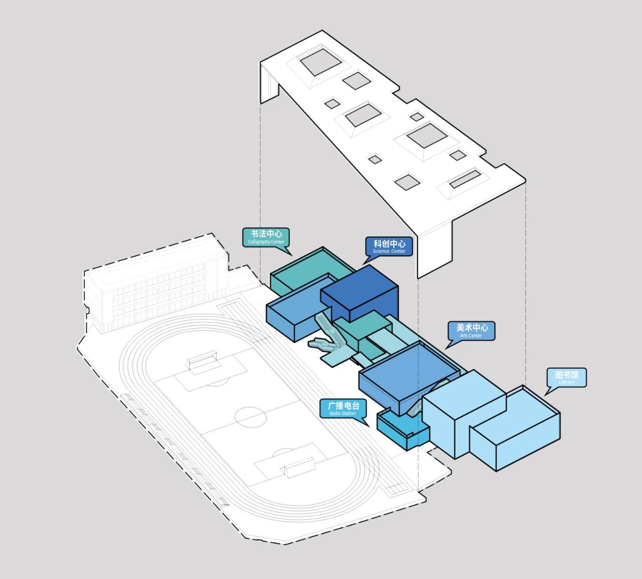 BIM建筑|深圳高级中学(集团)北校区新园 / CAPOL BIM建筑|深圳高级中学(集团)北校区新园 / CAPOL