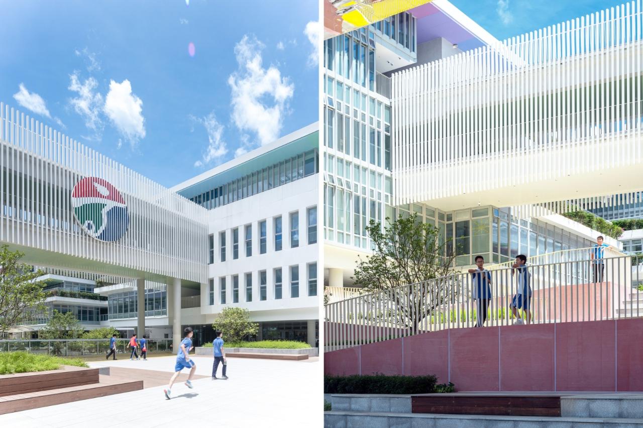 BIM建筑|深圳高级中学(集团)北校区新园 / CAPOL BIM建筑|深圳高级中学(集团)北校区新园 / CAPOL