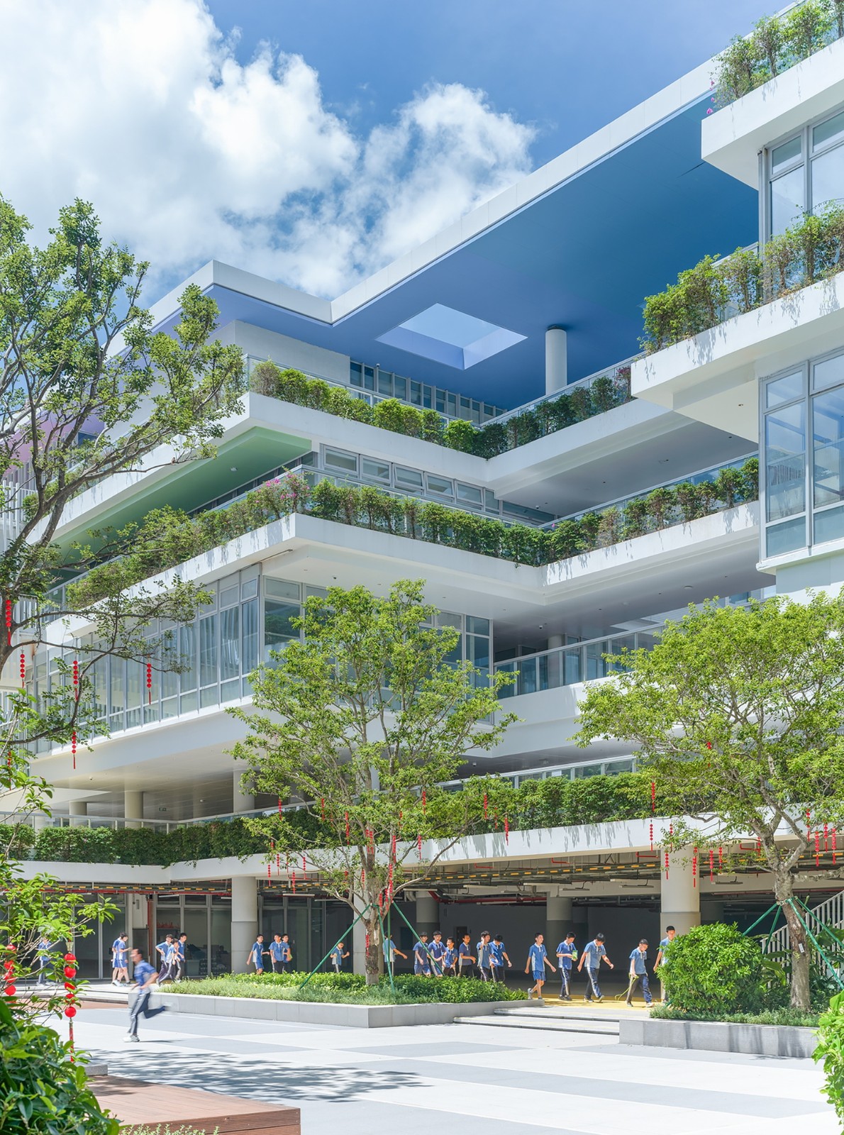 BIM建筑|深圳高级中学(集团)北校区新园 / CAPOL BIM建筑|深圳高级中学(集团)北校区新园 / CAPOL