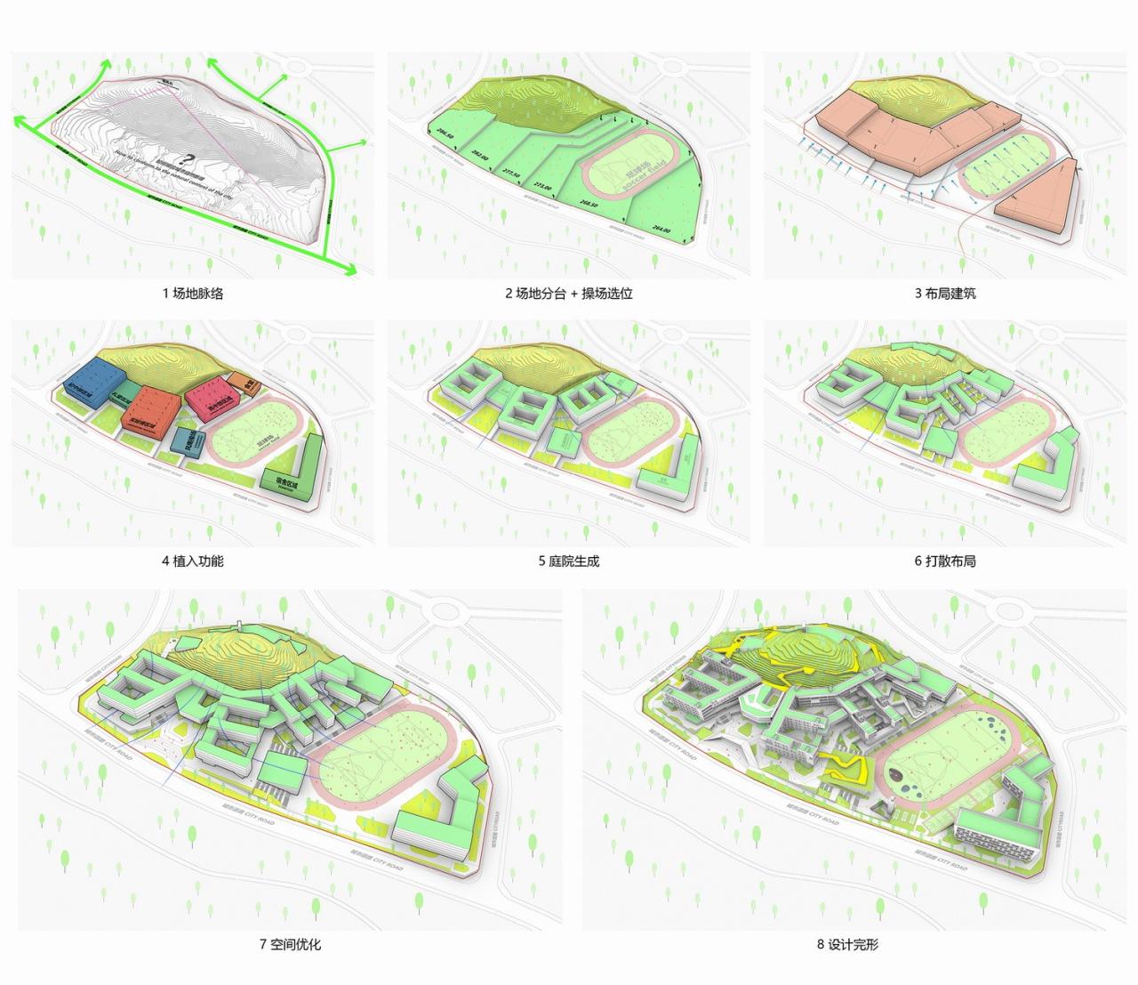 BIM建筑|三峡巴蜀中学:建筑与大地的和谐协奏 / 西筑设计作品 BIM建筑|三峡巴蜀中学:建筑与大地的和谐协奏 / 西筑设计作品