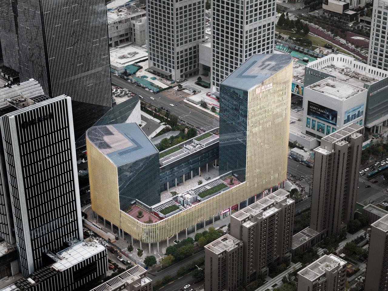 BIM建筑|济南中央商务区金石中心 / 盖博建筑设计事务所 BIM建筑|济南中央商务区金石中心 / 盖博建筑设计事务所