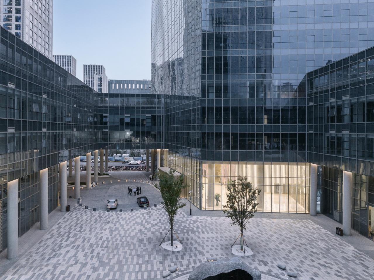 BIM建筑|济南中央商务区金石中心 / 盖博建筑设计事务所 BIM建筑|济南中央商务区金石中心 / 盖博建筑设计事务所