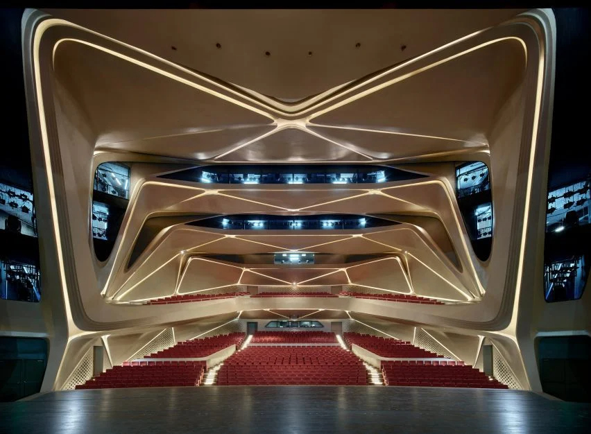 BIM建筑|扎哈工作室设计珠海艺术中心 BIM建筑|扎哈工作室设计珠海艺术中心