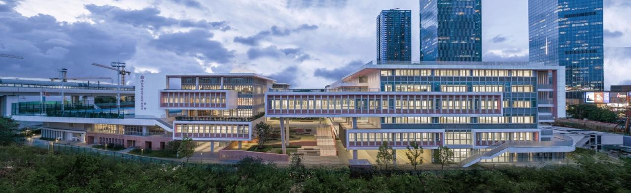 BIM建筑|深圳高级中学(集团)北校区新园 / CAPOL BIM建筑|深圳高级中学(集团)北校区新园 / CAPOL