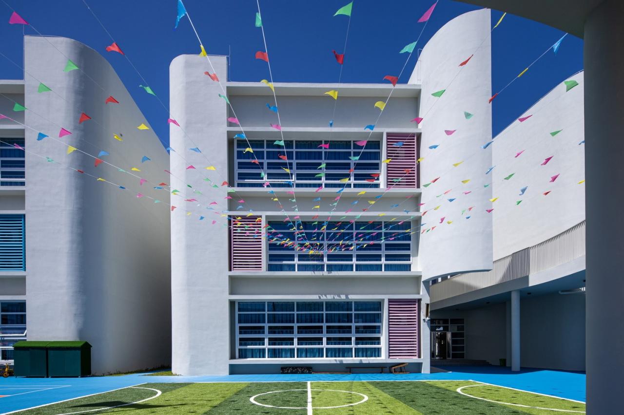 BIM建筑|阳西县沙扒镇书村幼儿园 / 华南理工大学建筑设计研究院 BIM建筑|阳西县沙扒镇书村幼儿园 / 华南理工大学建筑设计研究院