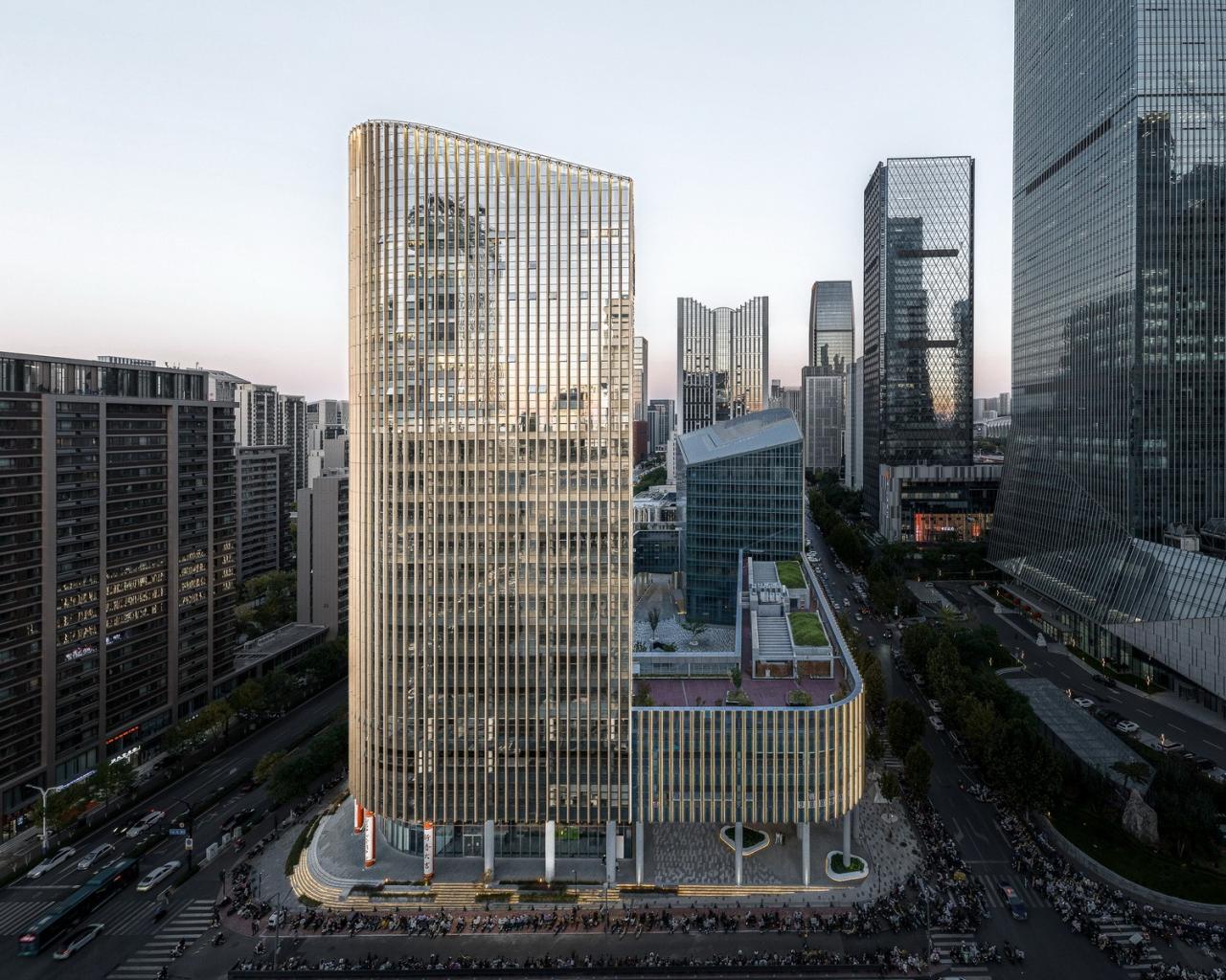 BIM建筑|济南中央商务区金石中心 / 盖博建筑设计事务所 BIM建筑|济南中央商务区金石中心 / 盖博建筑设计事务所