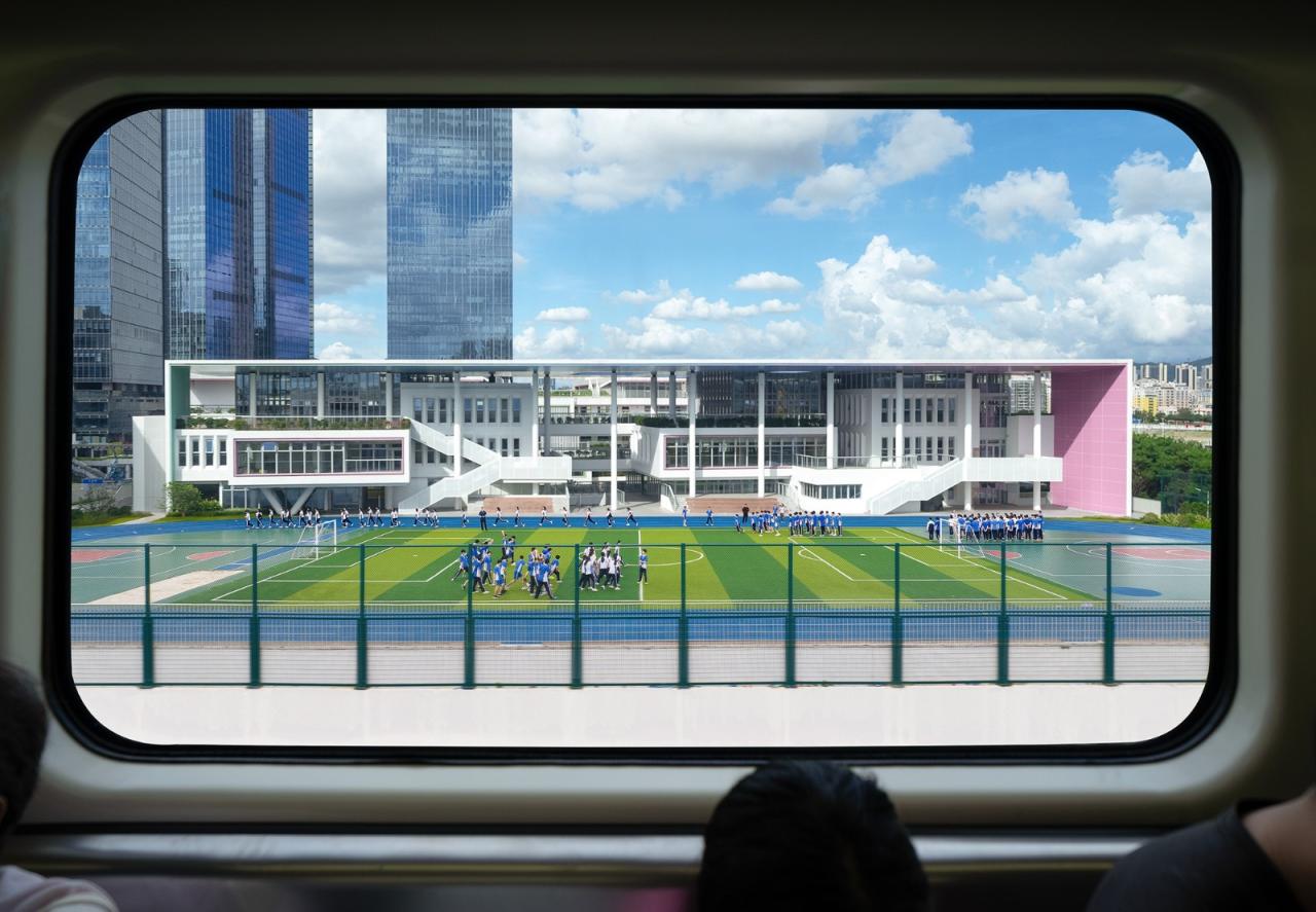 BIM建筑|深圳高级中学(集团)北校区新园 / CAPOL BIM建筑|深圳高级中学(集团)北校区新园 / CAPOL
