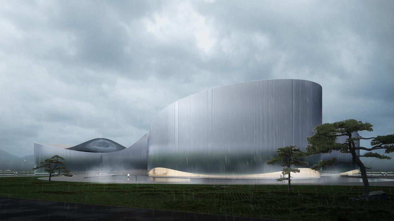 BIM建筑|徽文化艺术交流中心方案设计 / UJ 李思远新作 BIM建筑|徽文化艺术交流中心方案设计 / UJ 李思远新作