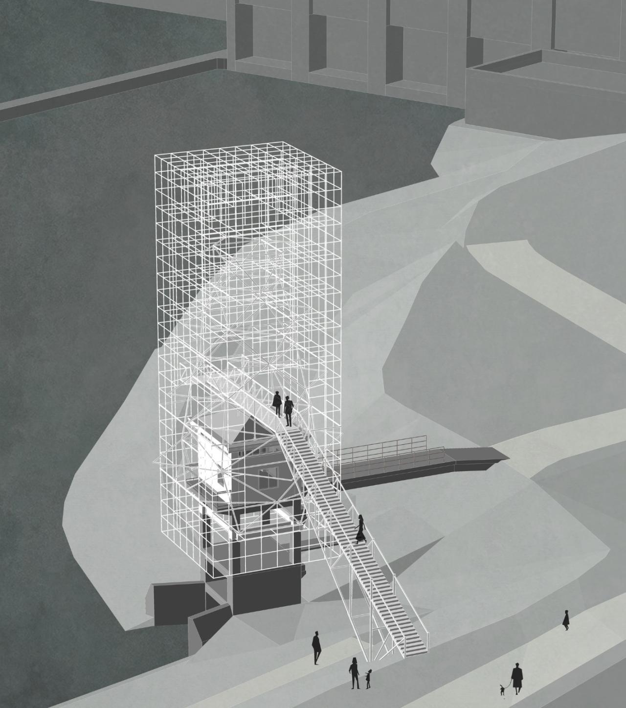 BIM建筑|人造树 / 有限设计工作室 BIM建筑|人造树 / 有限设计工作室