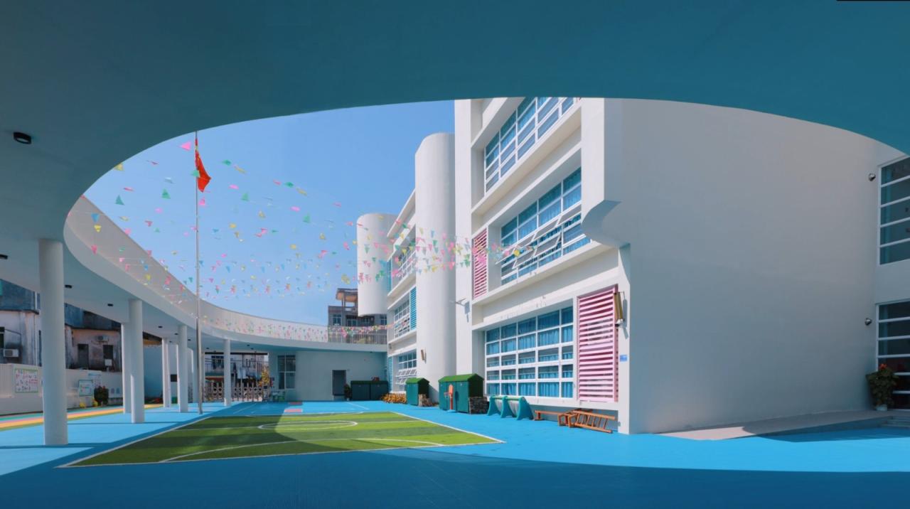 BIM建筑|阳西县沙扒镇书村幼儿园 / 华南理工大学建筑设计研究院 BIM建筑|阳西县沙扒镇书村幼儿园 / 华南理工大学建筑设计研究院