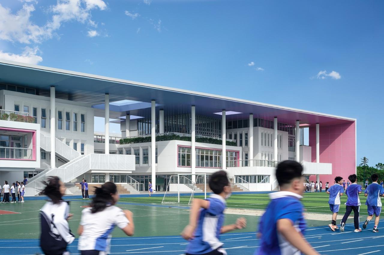 BIM建筑|深圳高级中学(集团)北校区新园 / CAPOL BIM建筑|深圳高级中学(集团)北校区新园 / CAPOL