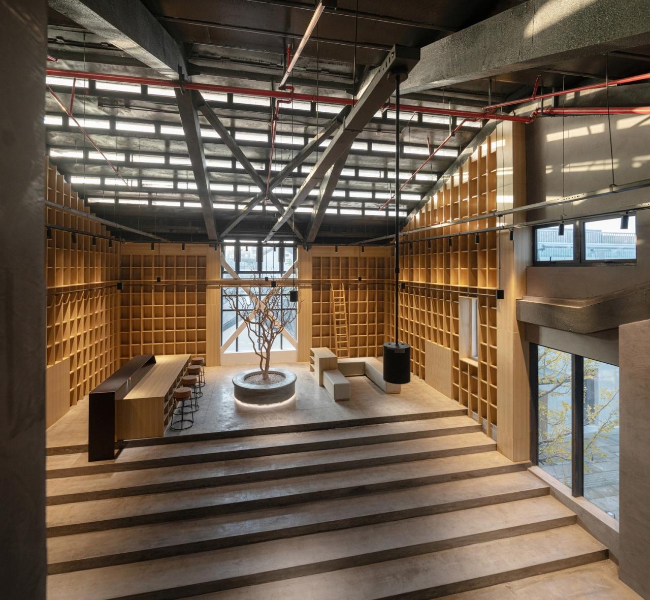 BIM建筑|大周画室及其周边区域改造 / SpActrum 谱观 BIM建筑|大周画室及其周边区域改造 / SpActrum 谱观