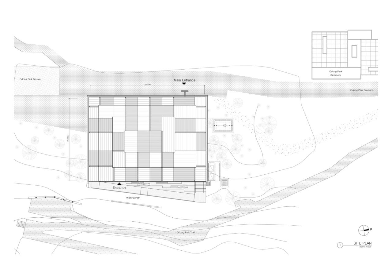 BIM建筑|Odong 公共图书馆 / Unsangdong Architects BIM建筑|Odong 公共图书馆 / Unsangdong Architects