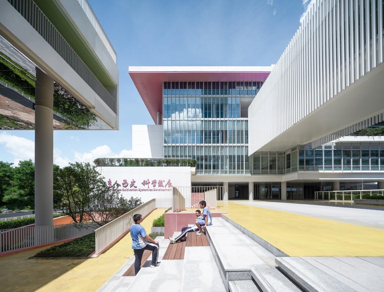 BIM建筑|深圳高级中学(集团)北校区新园 / CAPOL BIM建筑|深圳高级中学(集团)北校区新园 / CAPOL