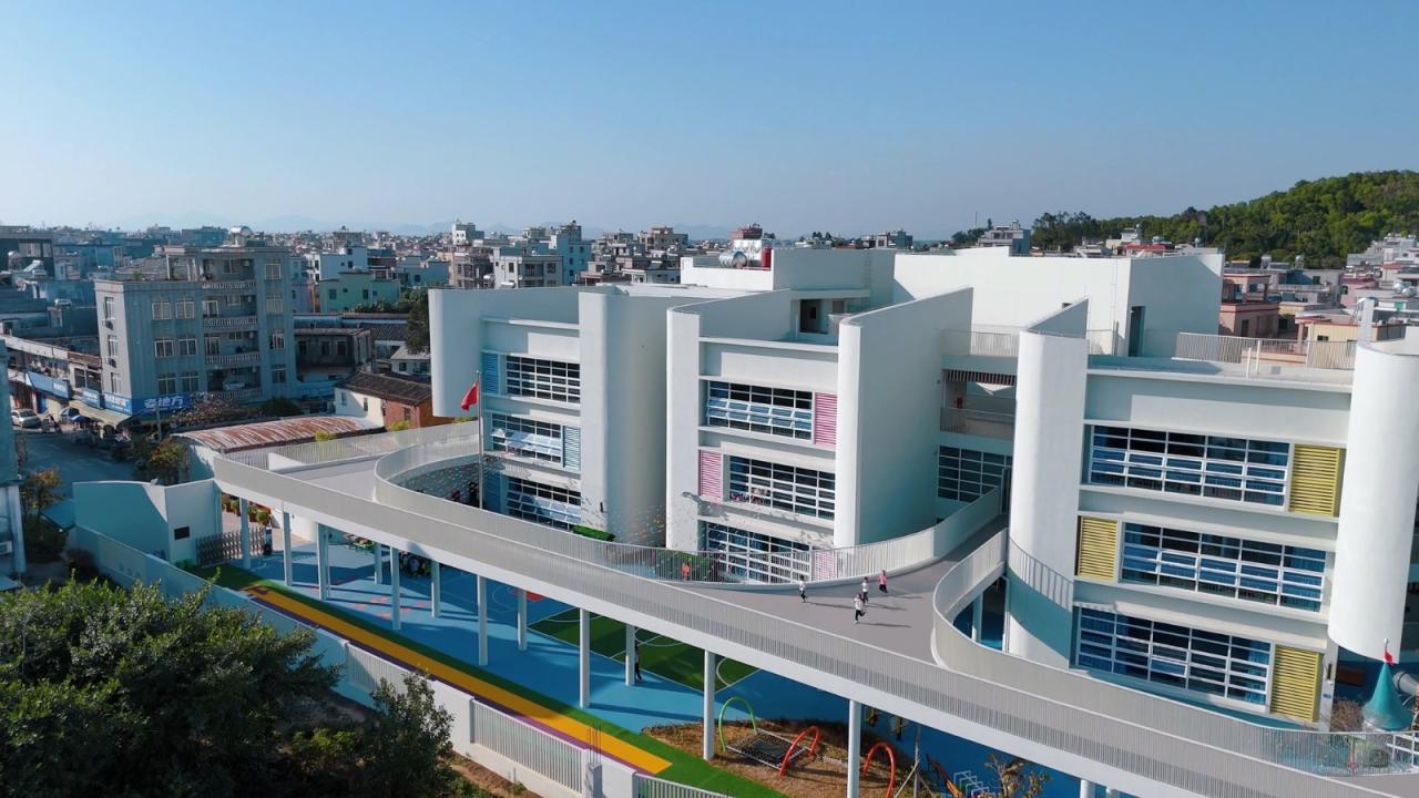 BIM建筑|阳西县沙扒镇书村幼儿园 / 华南理工大学建筑设计研究院 BIM建筑|阳西县沙扒镇书村幼儿园 / 华南理工大学建筑设计研究院