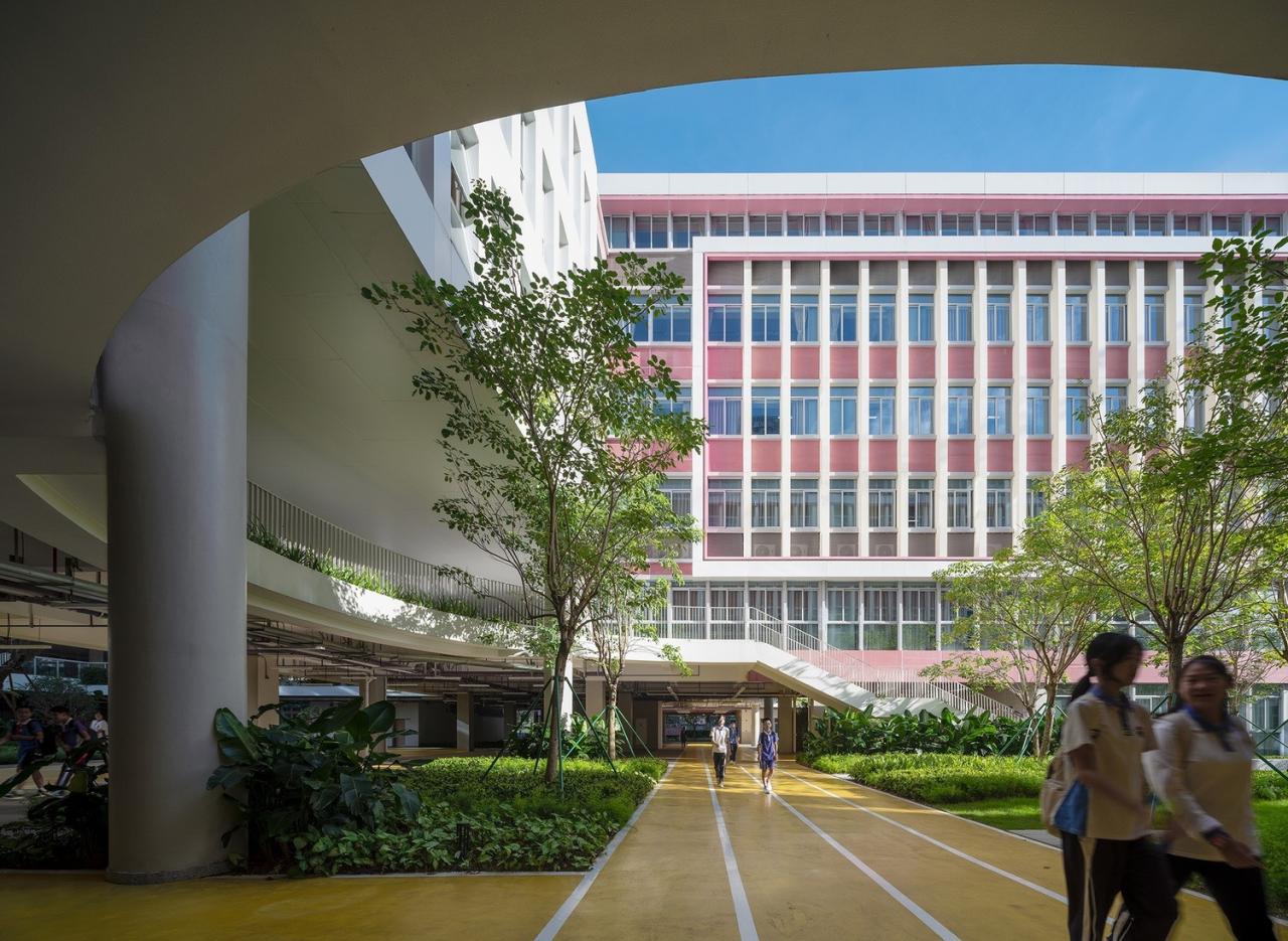 BIM建筑|深圳高级中学(集团)北校区新园 / CAPOL BIM建筑|深圳高级中学(集团)北校区新园 / CAPOL