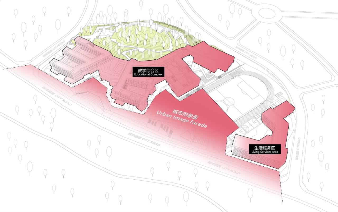 BIM建筑|三峡巴蜀中学:建筑与大地的和谐协奏 / 西筑设计作品 BIM建筑|三峡巴蜀中学:建筑与大地的和谐协奏 / 西筑设计作品