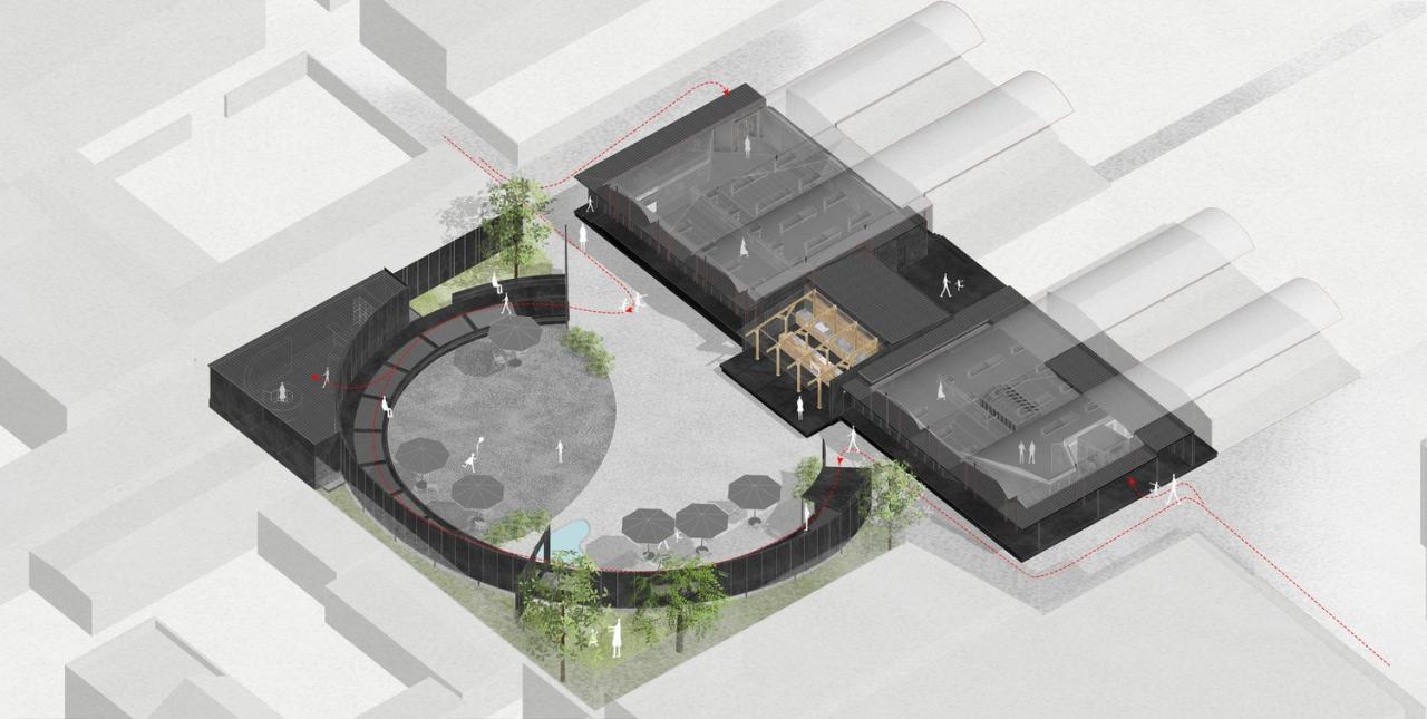 BIM建筑|EASE PARK / 边缘计划建筑工作室 BIM建筑|EASE PARK / 边缘计划建筑工作室