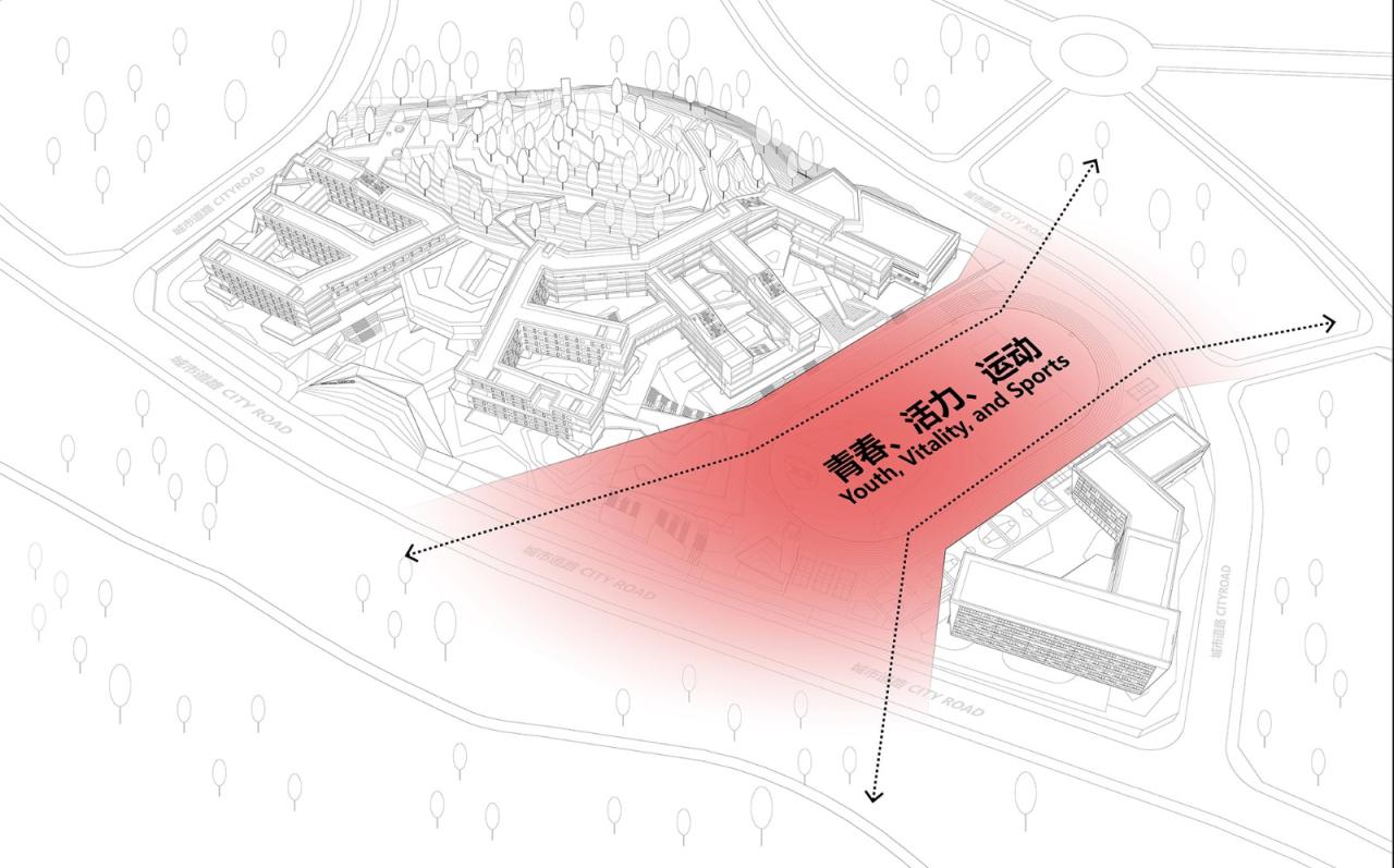 BIM建筑|三峡巴蜀中学:建筑与大地的和谐协奏 / 西筑设计作品 BIM建筑|三峡巴蜀中学:建筑与大地的和谐协奏 / 西筑设计作品